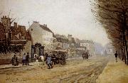 Alfred Sisley Boulevard Heloise,Argenteuil painting